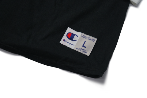 Highly Living Logo Champion 3/4 Raglan Tee Black/White