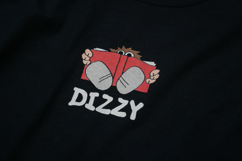 Dizzy Logo Tee Black
